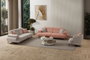 Atelier Del Sofa Bonjo Silver - Powder Sofá de 3 Plazas